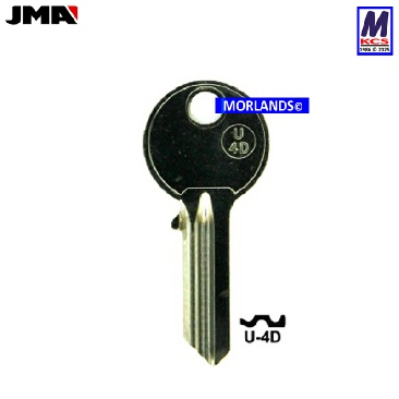 Universal U4D Key Blank